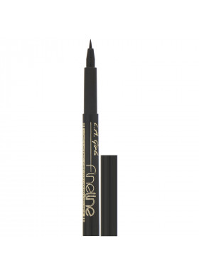 L.A. Girl, Fineline Liquid Eyeliner, Black, 0.037 fl oz (1.1 ml)