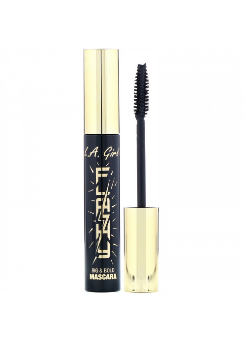 L.A. Girl, Flashy Mascara, Jet Black, 0.27 fl oz (8 ml)