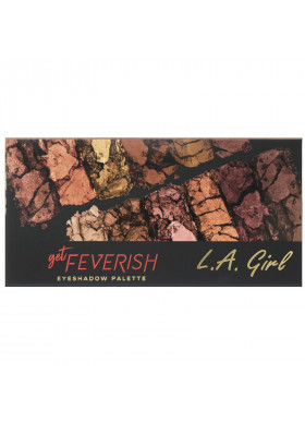 L.A. Girl, Get Feverish Eyeshadow Palette, 0.035 oz (1 g) Each