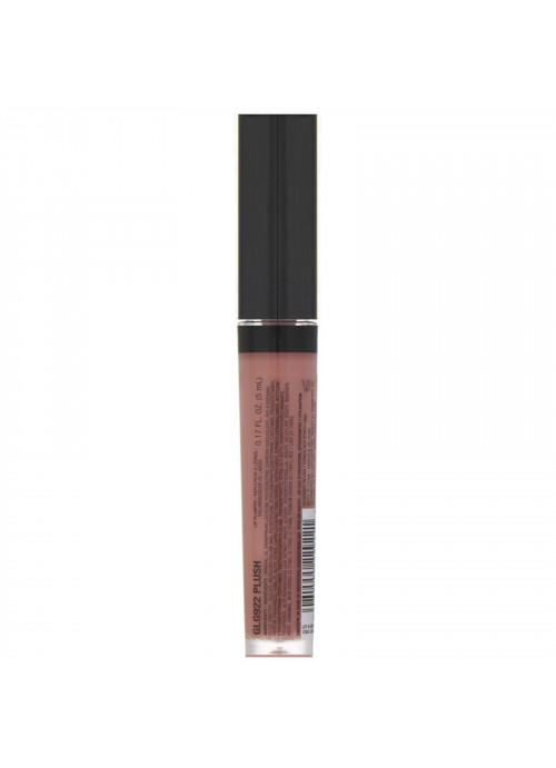 L.A. Girl, Glossy Plumping Lip Gloss, Plush, 0.17 fl oz (5 ml)