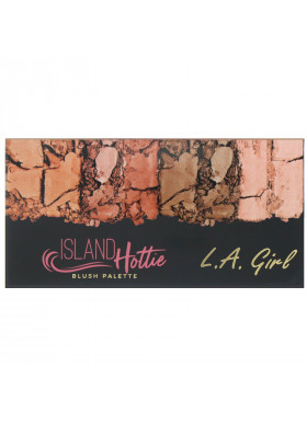 L.A. Girl, Island Hottie Blush Palette, 0.14 oz (4 g) Each