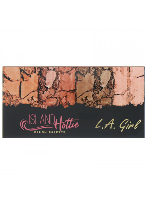 L.A. Girl, Island Hottie Blush Palette, 0.14 oz (4 g) Each