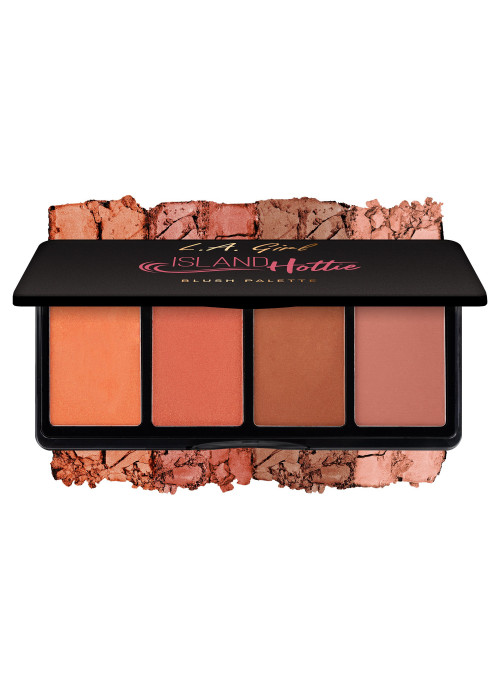 L.A. Girl, Island Hottie Blush Palette, 0.14 oz (4 g) Each