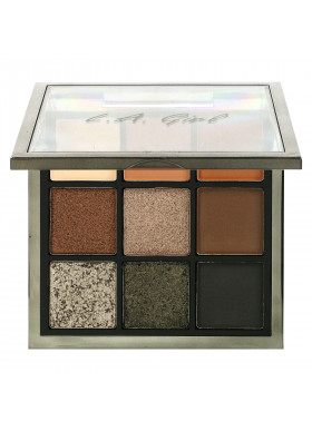 L.A. Girl, Keep It Playful Eye Palette, Downplay, 0.49 oz (14 g)