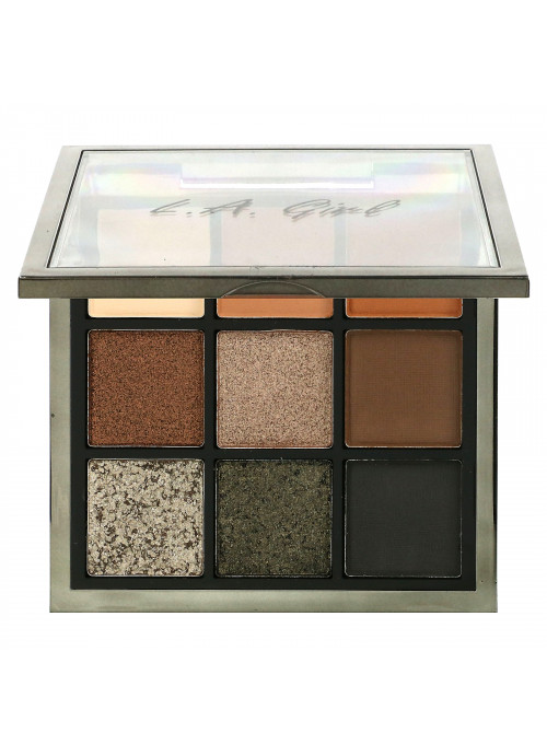 L.A. Girl, Keep It Playful Eye Palette, Downplay, 0.49 oz (14 g)
