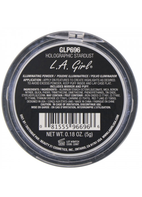 L.A. Girl, Luminous Glow, Illuminating Powder, Holographic Stardust, 0.18 oz (5 g)