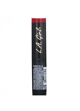 L.A. Girl, Matte Flat Velvet Lipstick, Bite Me, 0.10 oz (3 g)