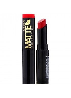 L.A. Girl, Matte Flat Velvet Lipstick, Gossip, 0.10 oz (3 g)