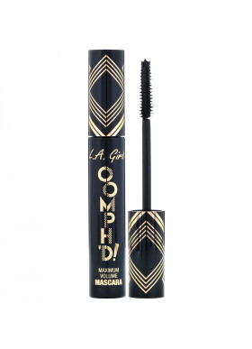 L.A. Girl, Oomph'd Mascara, Super Black, 0.27 fl oz (8 ml)