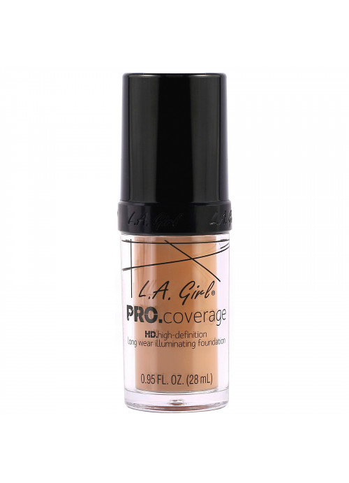 L.A. Girl, Pro Coverage HD Foundation, Beige, 0.95 fl oz (28 ml)