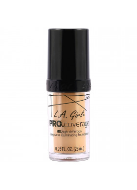 L.A. Girl, Pro Coverage HD Foundation, Natural, 0.95 fl oz (28 ml)