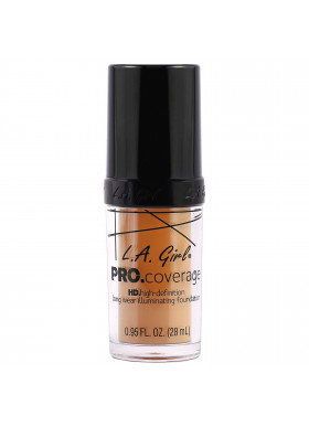 L.A. Girl, Pro Coverage HD Foundation, Soft Honey, 0.95 fl oz (28 ml)
