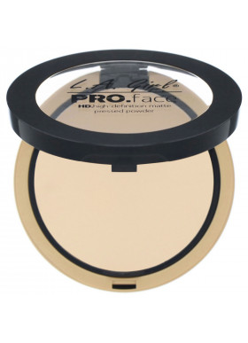 L.A. Girl, Pro Face HD Matte Pressed Powder, Creamy Natural, 0.25 oz (7 g)