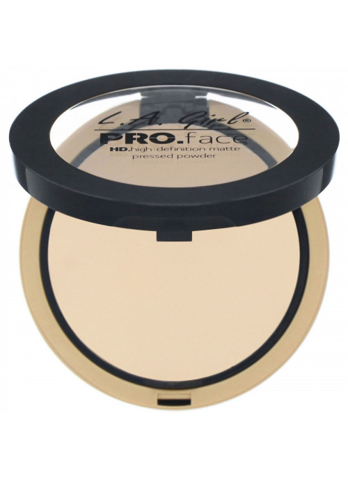 L.A. Girl, Pro Face HD Matte Pressed Powder, Creamy Natural, 0.25 oz (7 g)