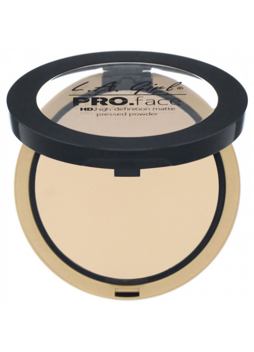 L.A. Girl, Pro Face HD Matte Pressed Powder, Nude Beige, 0.25 oz (7 g)