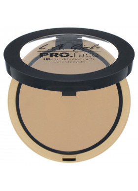L.A. Girl, Pro Face HD Matte Pressed Powder, True Bronze, 0.25 oz (7 g)