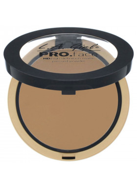 L.A. Girl, Pro Face HD Matte Pressed Powder, Warm Caramel, 0.25 oz (7 g)