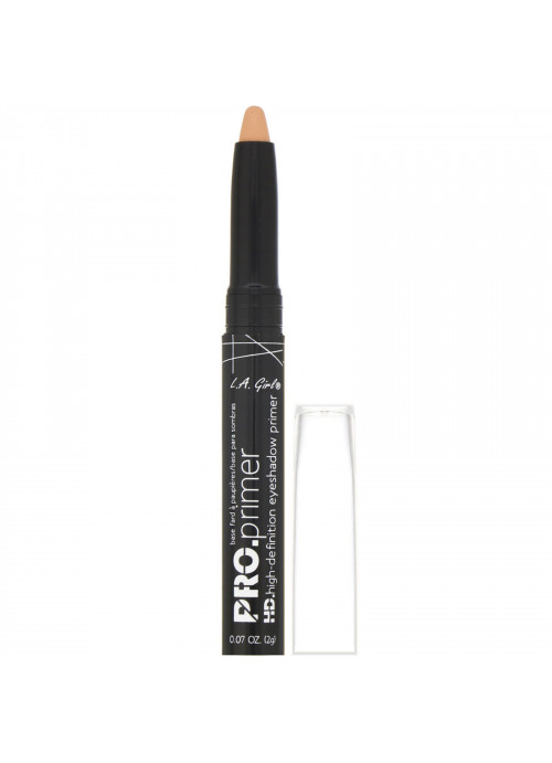 L.A. Girl, Pro HD Eyeshadow Primer, Nude, 0.07 oz (2 g)