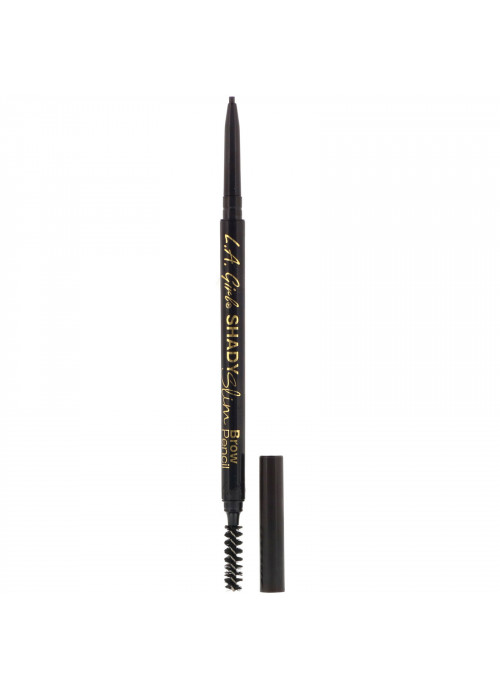L.A. Girl, Shady Slim Brow Pencil, Blackest Brown, 0.003 oz (0.08 g)