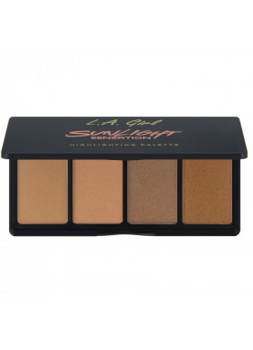 L.A. Girl, Sunlight Sensation Highlighting Palette, 0.14 oz (4 g) Each