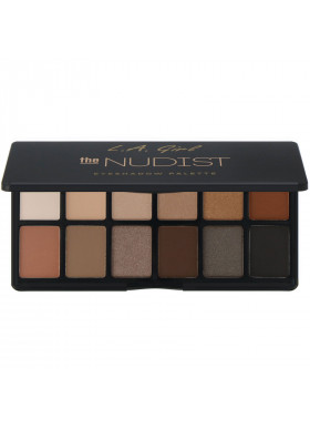 L.A. Girl, The Nudist Eyeshadow Palette, 0.035 oz (1 g) Each