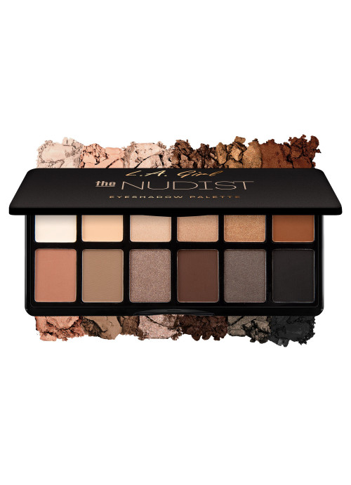 L.A. Girl, The Nudist Eyeshadow Palette, 0.035 oz (1 g) Each