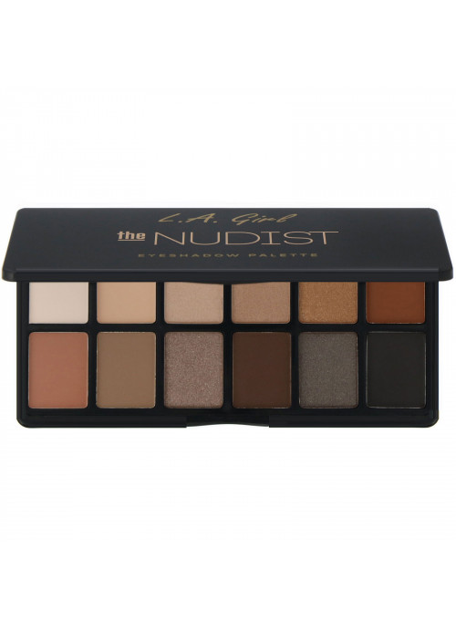 L.A. Girl, The Nudist Eyeshadow Palette, 0.035 oz (1 g) Each