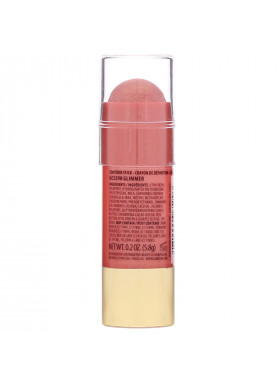 L.A. Girl, Velvet Blush Contour Stick, Glimmer, 0.2 oz (5.8 g)