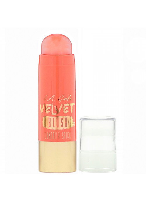 L.A. Girl, Velvet Blush Contour Stick, Snuggle, 0.2 oz (5.8 g)