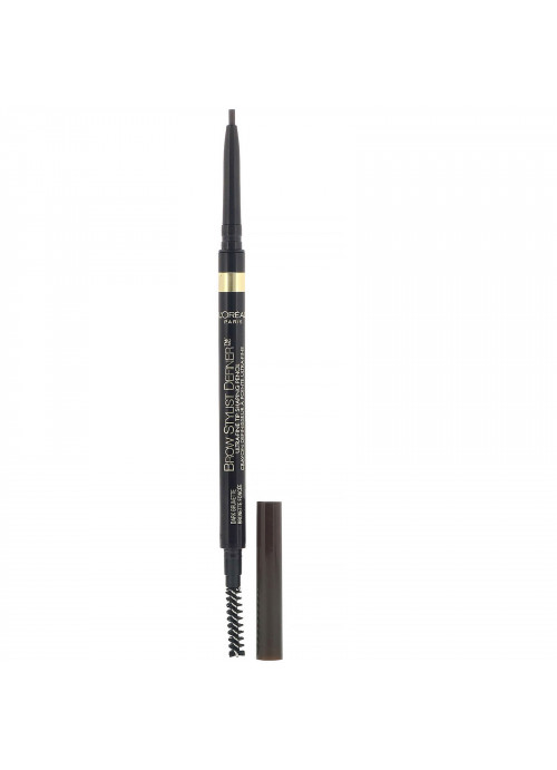 L'Oreal, Brow Stylist Definer, Ultra Fine Tip, 390 Dark Brunette, 0.003 oz (90 mg)