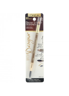 L'Oreal, Brow Stylist Designer Eyebrow Pencil, 305 Blonde, .045 oz (1.3 g)