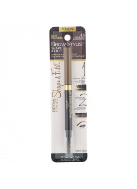 L'Oreal, Brow Stylist Shape & Fill, 405 Dark Blond, 0.008 oz (250 mg)