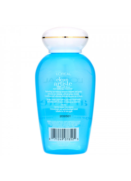 L'Oreal, Clean Artiste, Eye Makeup Remover, for Sensitive Eyes, 4 fl oz (118 ml)