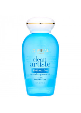 L'Oreal, Clean Artiste, Eye Makeup Remover, for Sensitive Eyes, 4 fl oz (118 ml)