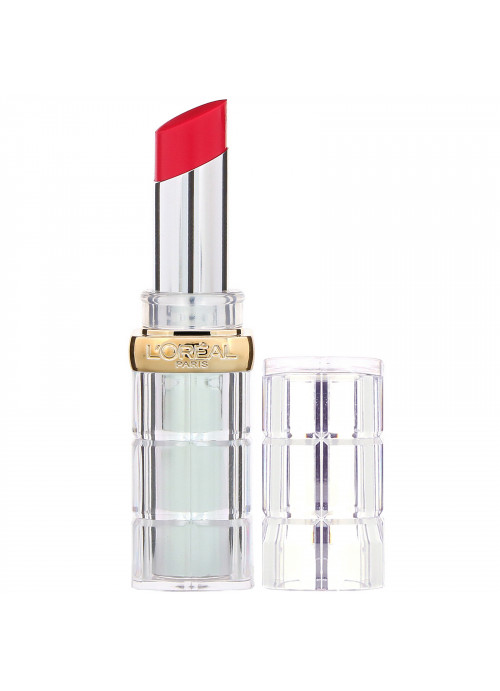 L'Oreal, Color Rich Shine Lipstick, 920 Lacquered Strawberry, 0.1 oz (3 g)