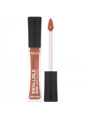 L'Oreal, Infallible 8HR Pro Gloss, 815 Barely Nude, 0.21 fl oz, (6.3 ml)