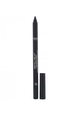 L'Oreal, Infallible Pro-Last Waterproof Pencil Eyeliner, 930 Black, 0.042 fl oz (1.2 g)