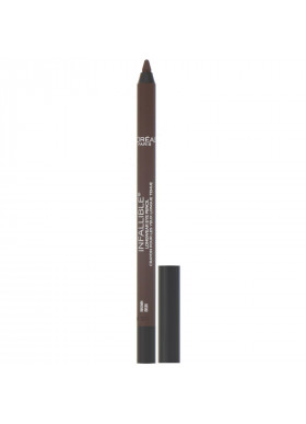 L'Oreal, Infallible Pro-Last Waterproof Pencil Eyeliner, 940 Brown, 0.042 fl oz (1.2 g)