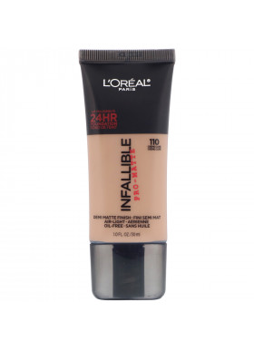 L'Oreal, Infallible Pro-Matte Foundation, 110 Creme Cafe , 1 fl oz (30 ml)