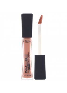 L'Oreal, Infallible Pro-Matte Liquid Lipstick, 354 Nudist, 0.21 fl oz (6.3 ml)