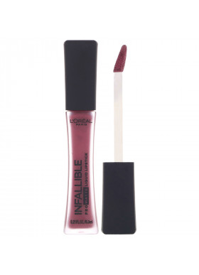 L'Oreal, Infallible Pro-Matte Liquid Lipstick, 362 Plum Bum, .21 fl oz (6.3 ml)