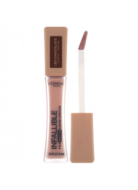 L'Oreal, Infallible Pro-Matte Liquid Lipstick, Les Chocolats, 852 Box O Chocolate, .21 fl oz (6.3 ml)