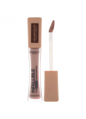 L'Oreal, Infallible Pro-Matte Liquid Lipstick, Les Chocolats, 854 Bittersweet, .21 fl oz (6.3 ml)
