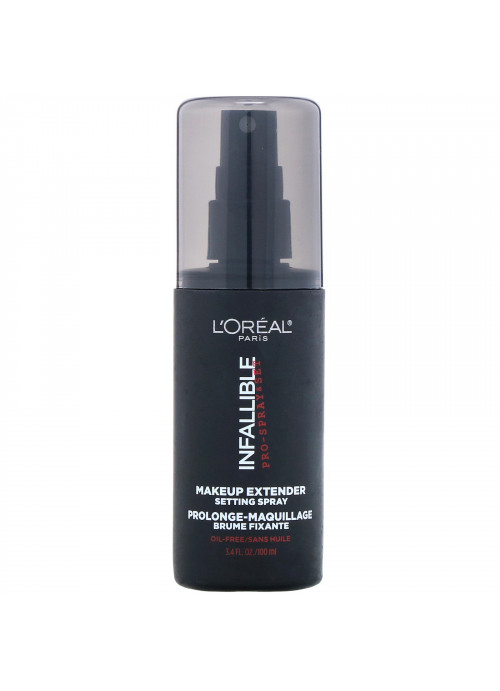 L'Oreal, Infallible Pro-Spray & Set Makeup Extender Setting Spray, 3.4 fl oz (100 ml)