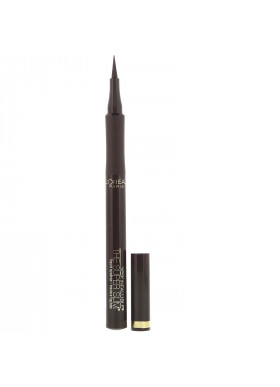 L'Oreal, Infallible Super Slim Liquid Eyeliner, 401 Brown, 0.034 fl oz (1 ml)