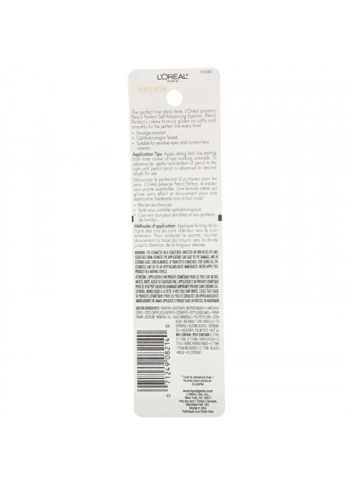 L'Oreal, Pencil Perfect, Self-Advancing Eyeliner, 130 Espresso, .01 oz (280 mg)