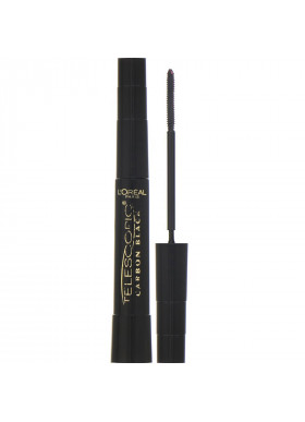 L'Oreal, Telescopic Carbon Black Mascara, 935 Carbon Black, 0.27 fl oz (8 ml)