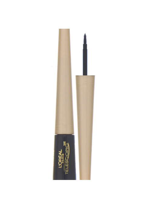 L'Oreal, Telescopic Control Tip Liquid Eyeliner, 820 Charcoal, .08 fl oz (2.45 ml)