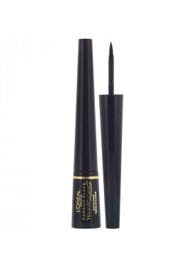 L'Oreal, Telescopic Control Tip Liquid Eyeliner, 835 Carbon Black, .08 fl oz (2.45 ml)