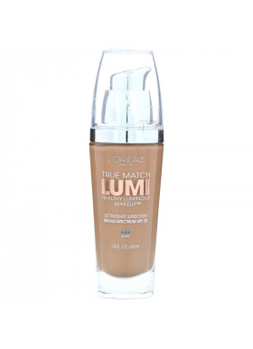 L'Oreal, True Match Healthy Luminous Makeup, SPF 20, C5 Classic Beige, 1 fl oz (30 ml)